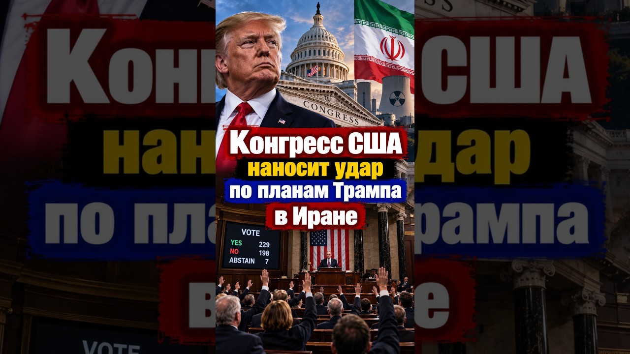 США: Конгресс против Трампа по войне с Ираном