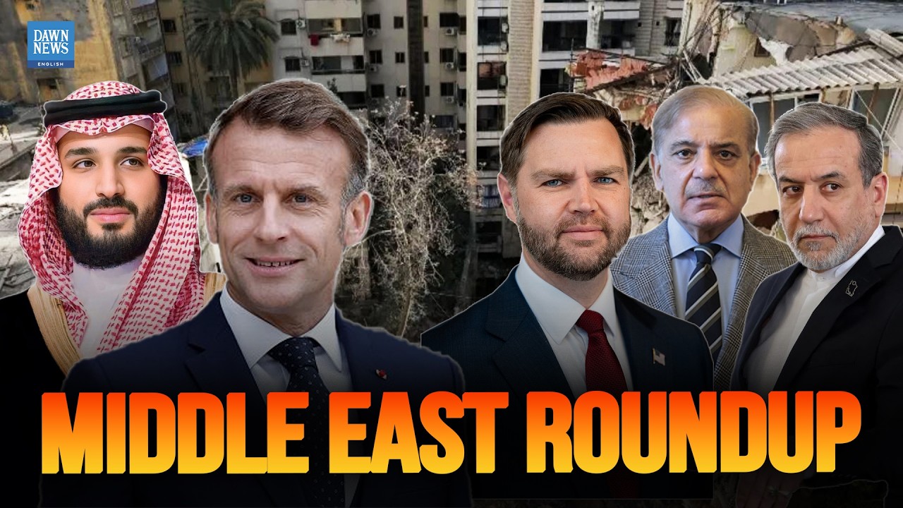 Middle East Conflict: Deadly Strikes in Lebanon and Gaza as Diplomacy Intensifies in Islamabad |
