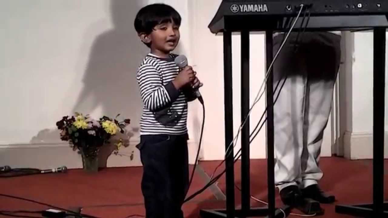 Jeremy singing ellam neerae