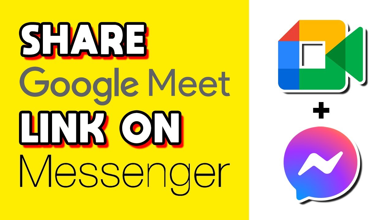 How to Share Google Meet Link on Messenger! (Quick & Easy)