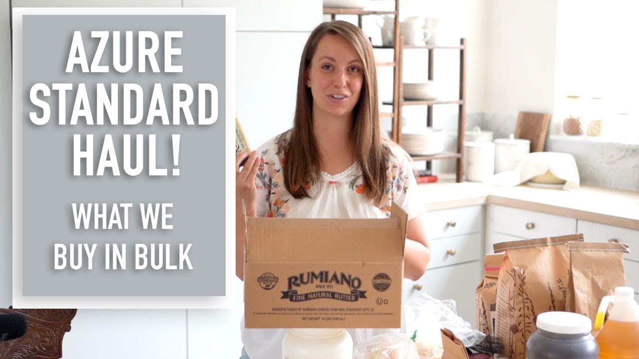 Azure Standard Haul | What we buy in bulk