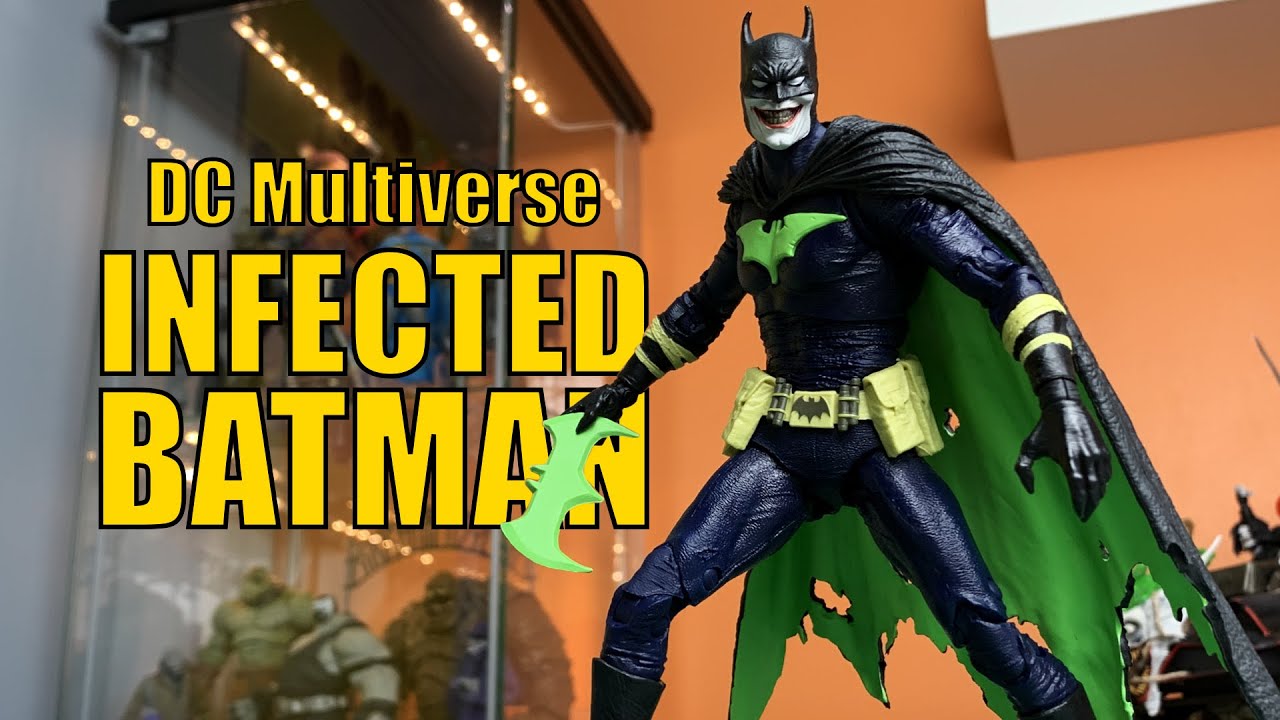 DC Multiverse | Infected Batman | Dark Knights: Metal | McFarlane Toys Action Figure Unboxing Review