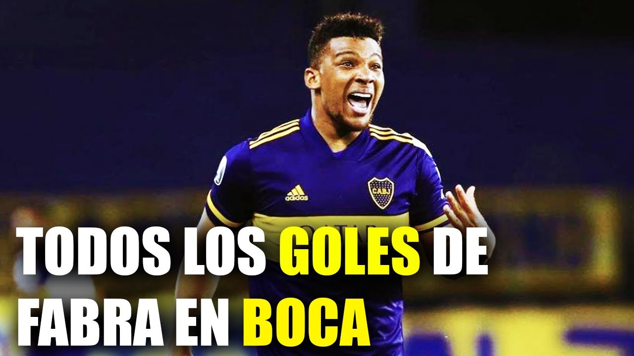 TODOS los GOLES OFICIALES de FRANK FABRA en BOCA | 2021