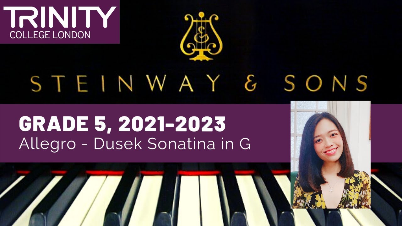 [OFFICIAL] 2021-2023 Trinity Grade 5 Allegro, Dussek Sonata XII in G major