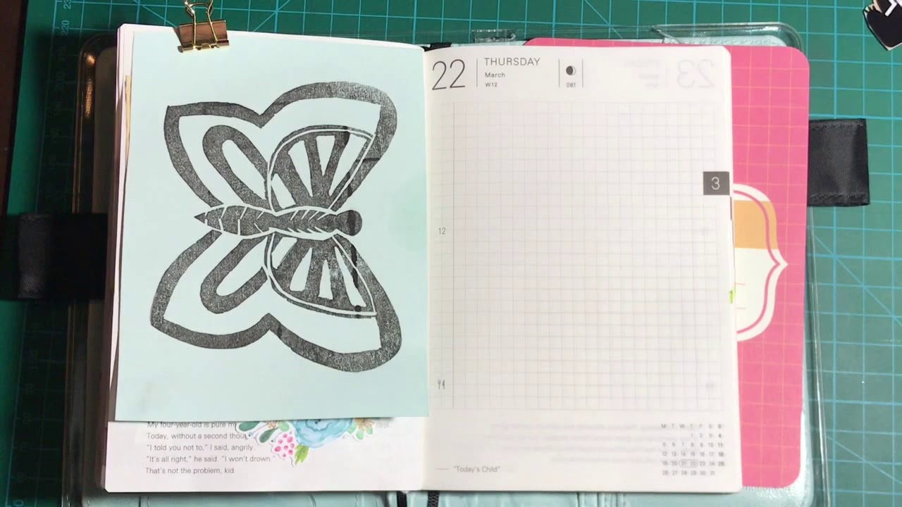 Hobonichi With Me || March 22nd, 2018 || ほぼ日手帳2018