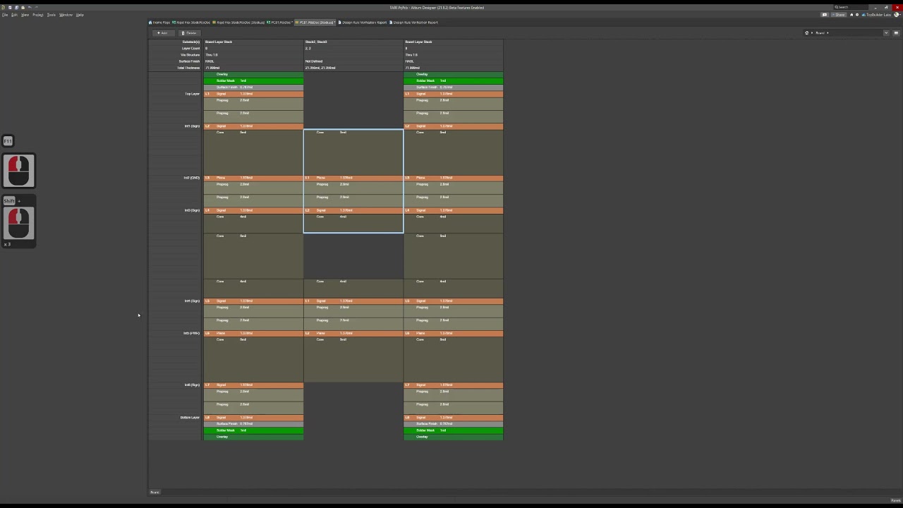 Altium Rigid Flex example