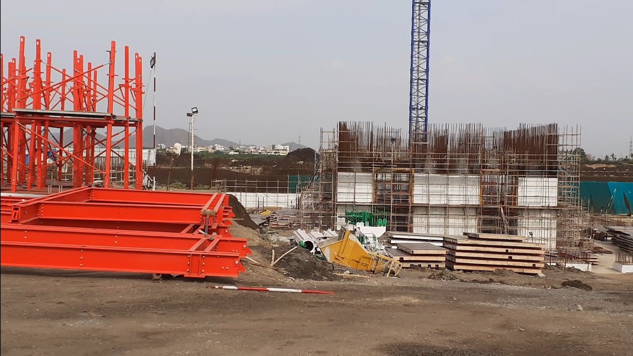 Tower - 2 || AP Permanent Secretariat Construction Status || June 2019