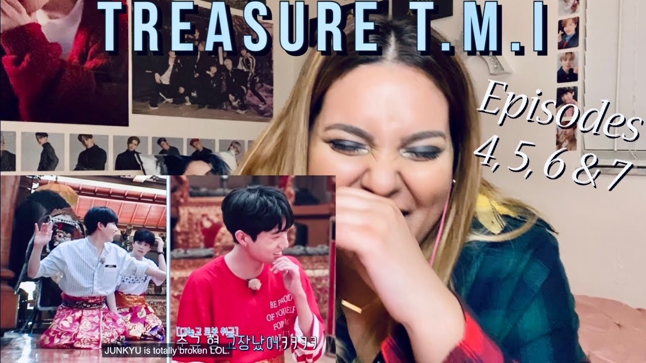 Reaction to Treasure’s T.M.I: Episodes 4-7 | AmmyXDee