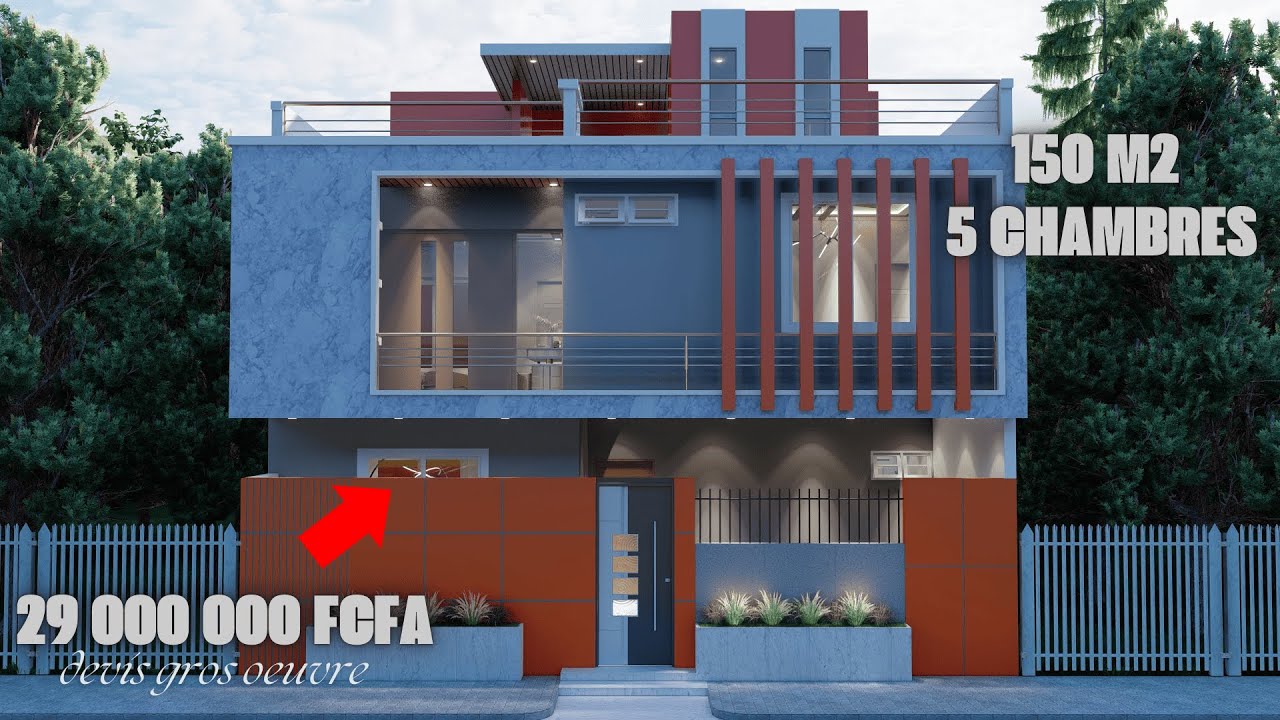 Immersion dans une sublime maison de 150m2 à Dakar, Sénégal