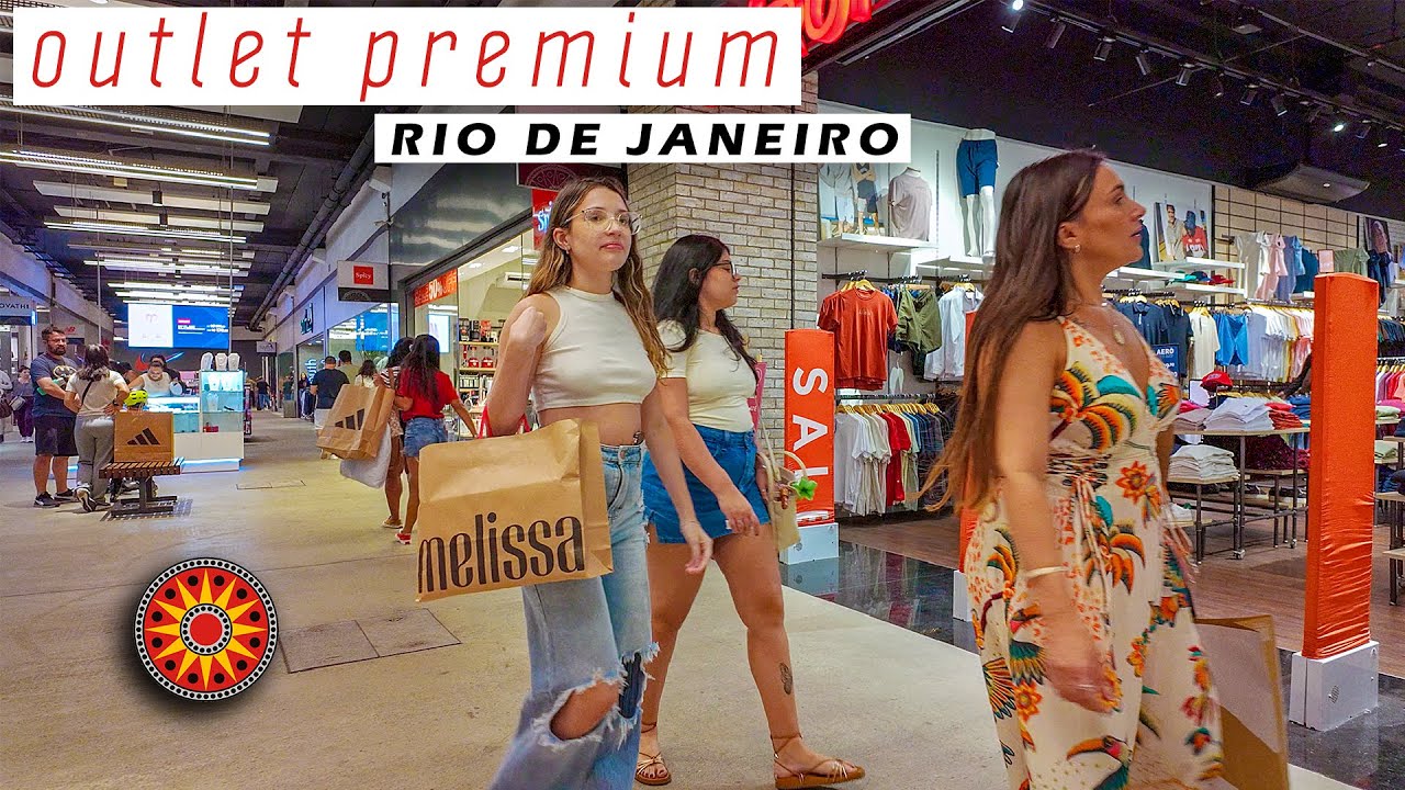 OUTLET PREMIUM MALL — Rio de Janeiro — The largest Outlet chain in Brazil 🇧🇷 2025 【 4K UHD 】