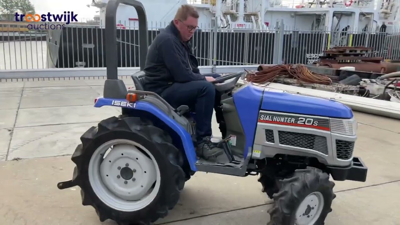 Iseki - compact tractor - auction 38512 lot 54