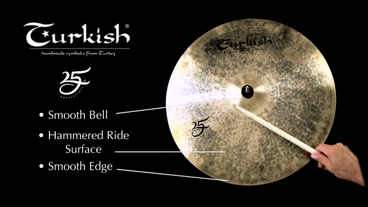 Turkish Cymbals, 25th Anniversary Collector's Edition Ride
