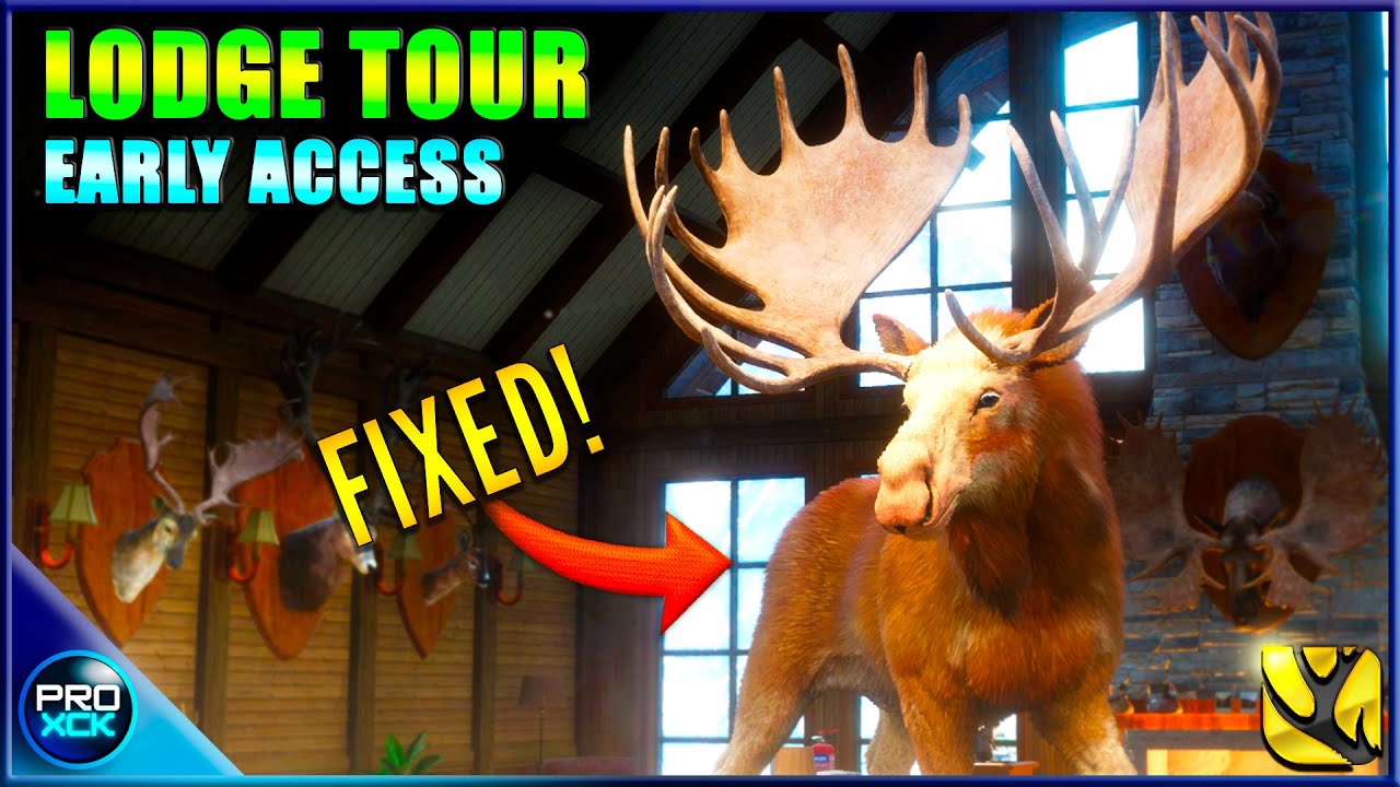 NEW Multimount! | Layton Trophy Lodge Tour in theHunter Call of the Wild Early Access
