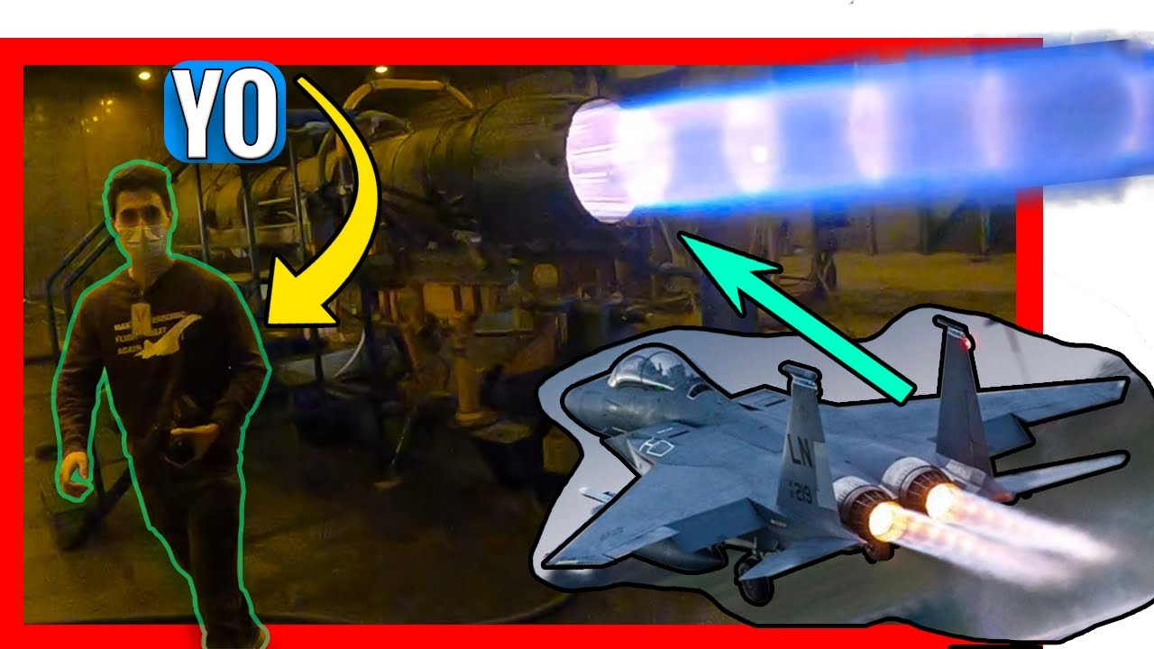 🔥 ASÍ es el Motor de un Avión de Guerra