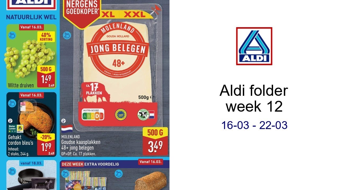 Aldi folder week 12 16-03 - 22-03