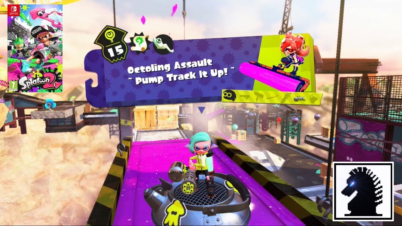 NS Splatoon 2 - Hero Mode - Beaker's Depot #15: Octoling Assault