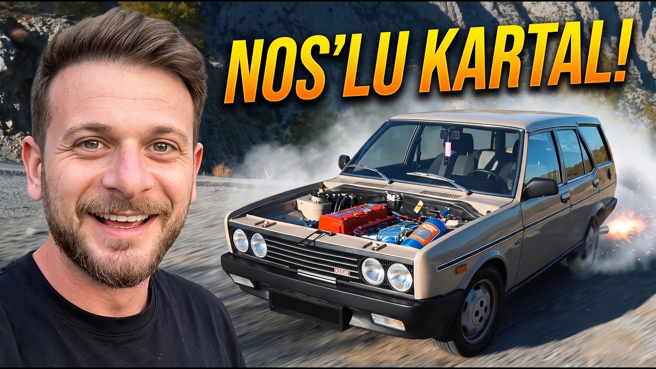 Nos'lu Tofaş Kartal Kullandım! | K24 Motorlu