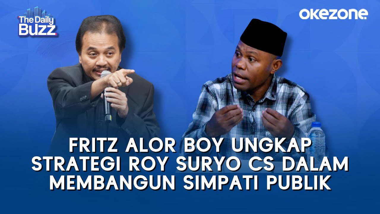 Fritz Alor Boy Ungkap Strategi Roy Suryo Cs dalam Membangun Simpati Publik