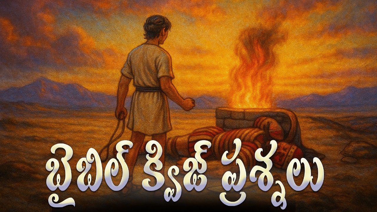 దావీదు గురించి బైబిల్ ప్రశ్నలు | Telugu Bible Quiz Challenge | King David Bible Quiz in Telugu