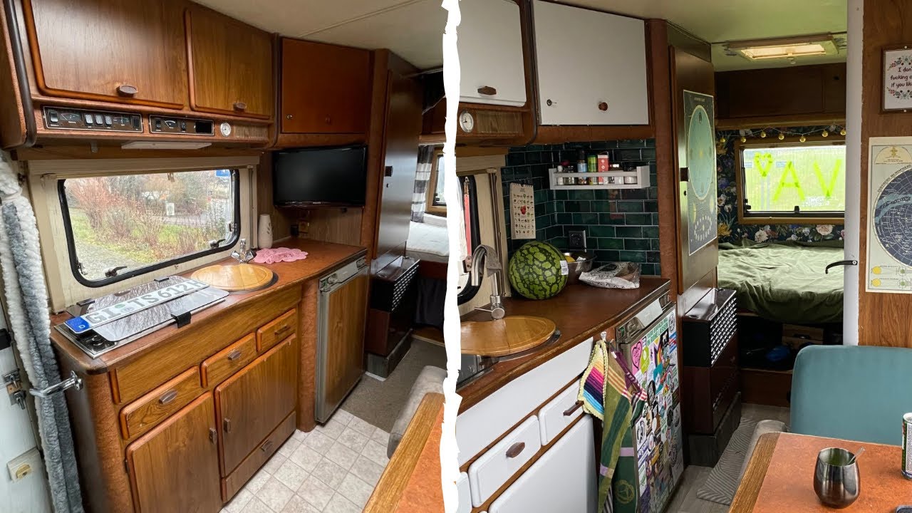 Hymer Wohnmobil - Roomtour & vorher nachher | Hymer Oldtimer Restauration