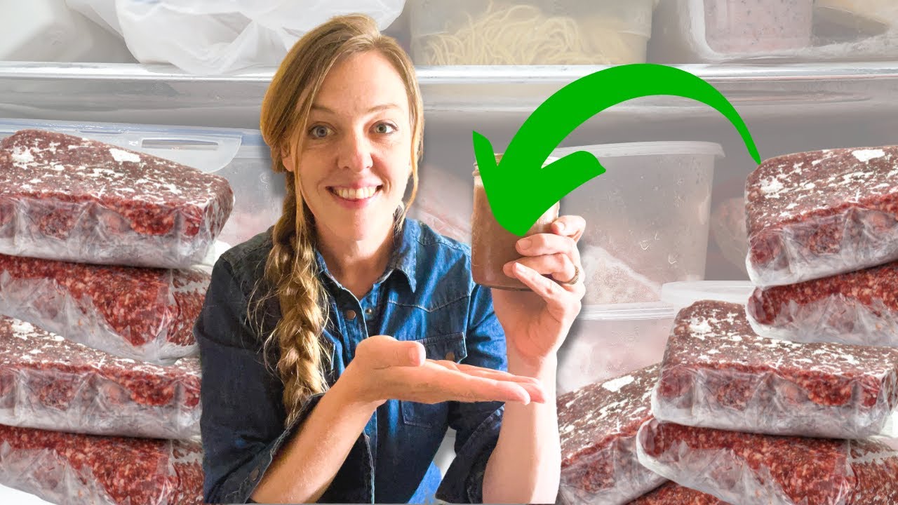 Running Out of Freezer Space? Do THIS With Meat Instead!