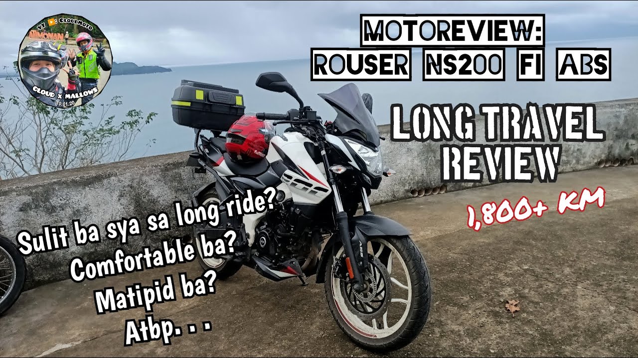 MotoReview: Rouser NS200 FI ABS | LONG RIDE REVIEW | Expectations & Short Tips for Long Ride Travel