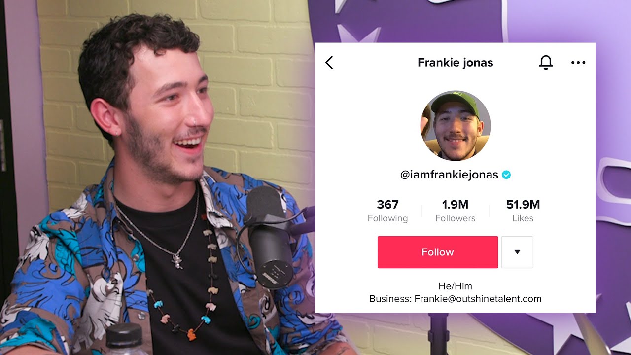 Frankie Jonas on Blowing up on TikTok