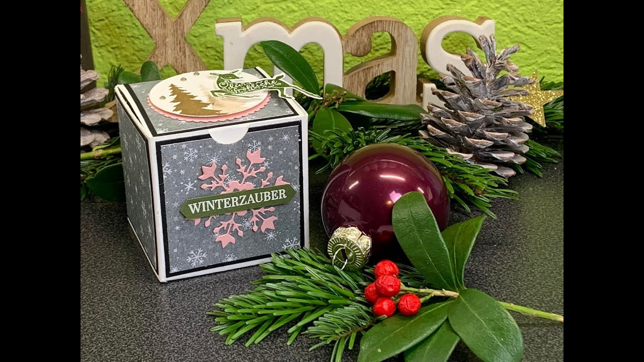 Tutorial W&uuml;rfelbox mit Produkten von Stampin' Up!