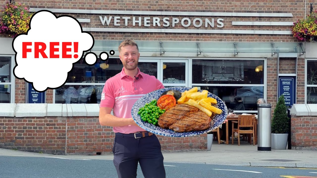 TRYING TO WIN A FREE STEAK OFF ANOTHER GOLF PRO!