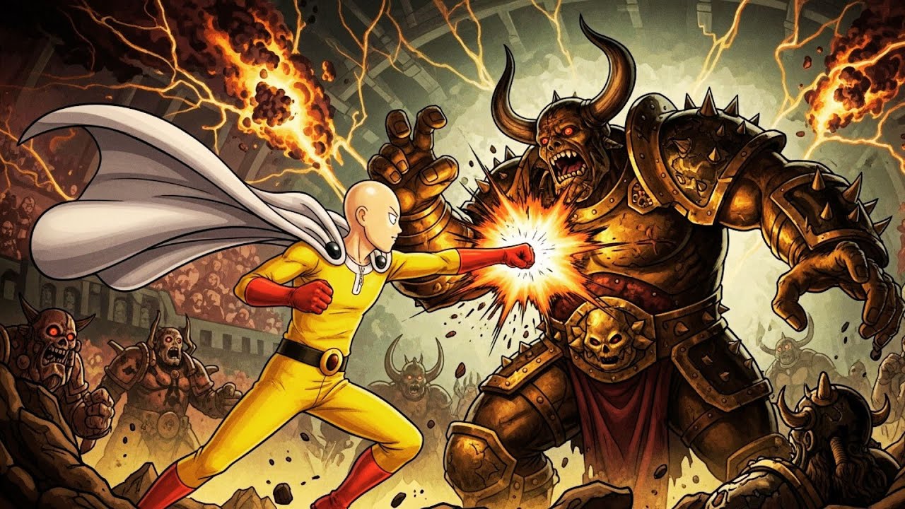 What If Saitama Landed in Warhammer 40K?