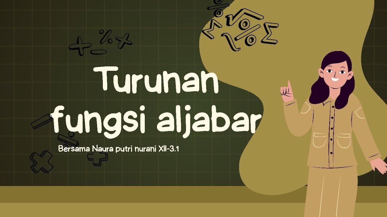 Turunan Fungsi Aljabar | Materi Kelas 12