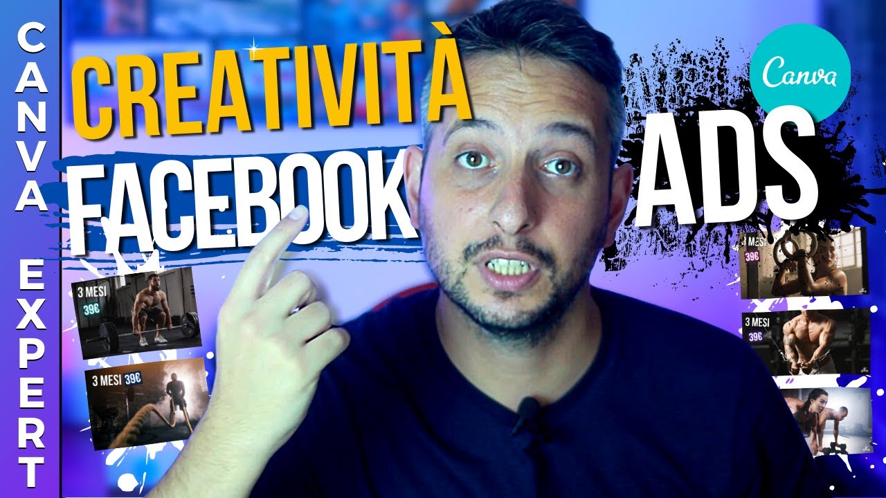 Facebook Ads: Creare Creatività ad Alta Conversione con CANVA | Tutorial Canva italiano