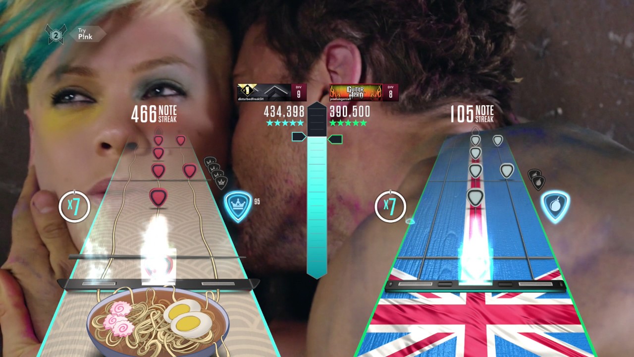 Guitar Hero Live - Try by P!nk - Expert - 100% FC - Rivals Arena