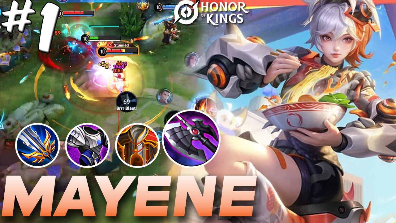 No inting, just pure Discipline ft. Mayene tank! | Mayene Gameplay #1 | Honor of Kings