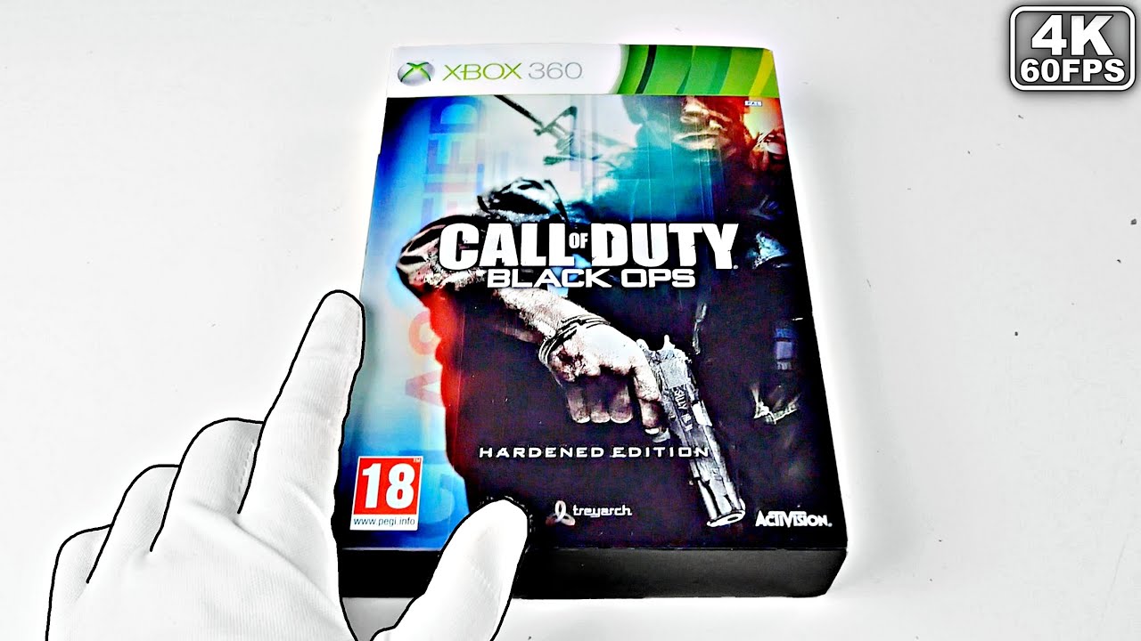 Call of Duty Black Ops HARDENED EDITION [Xbox 360] Unboxing