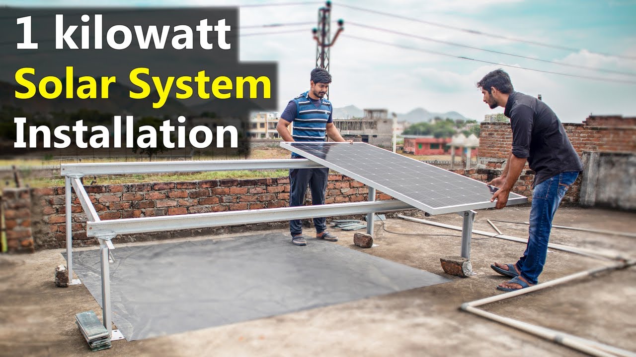 सोलर सिस्टम लगाना सीखे | How to install Solar System at Home | सोलर पैनल लगाने का सही तरीका