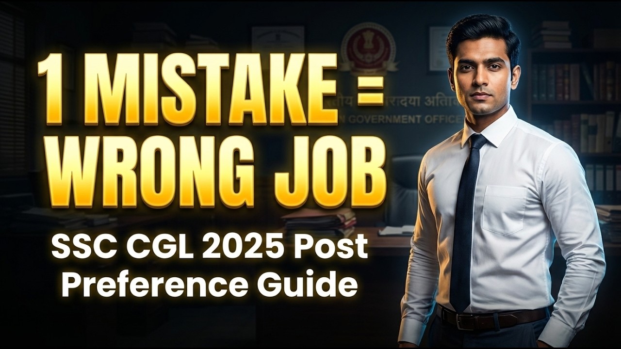 SSC CGL 2025 Post Preference Guide | Best Order for SSC CGL Post Preference 2025