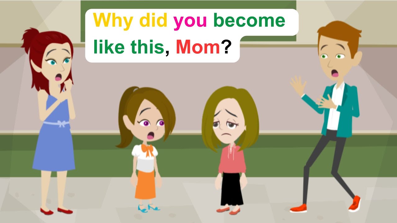 Ella's mother is changed - Comedy Animated Story - Ella English