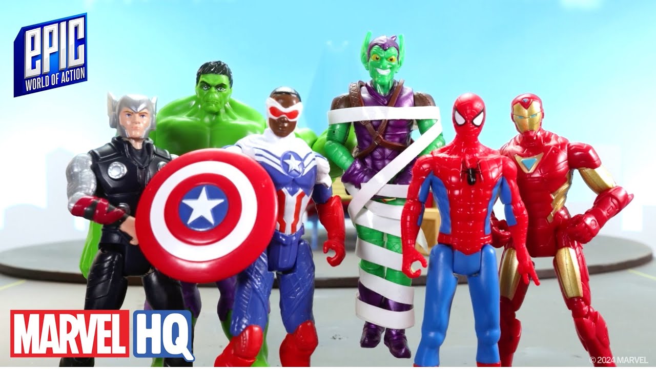 Gotta Jet! | Green Goblin Vs. the Avengers | Hasbro&rsquo;s Epic Marvel Ep 1