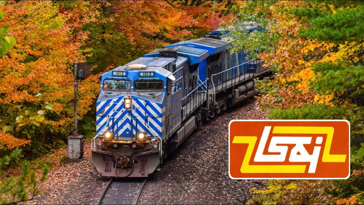 Fall Colors on the Lake Superior & Ishpeming Railroad