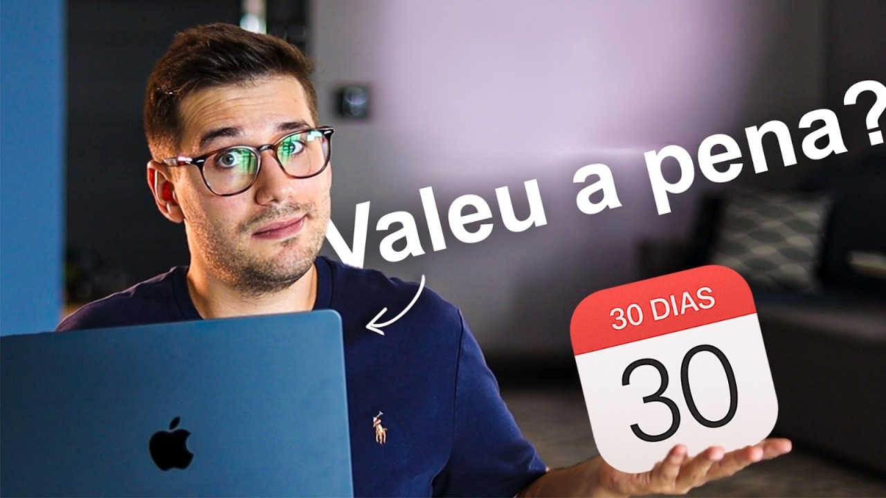 Como foi a MINHA EXPERIÊNCIA usando um MACBOOK AIR M4 por 30 DIAS?