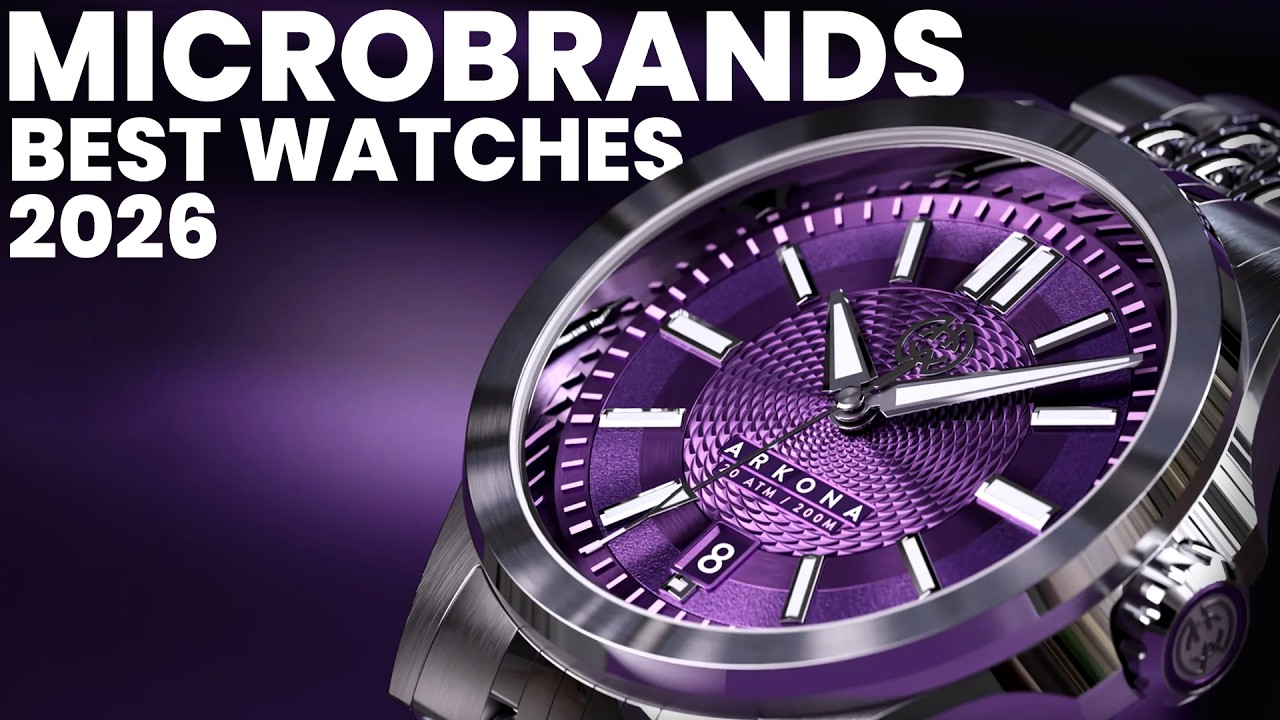 BEST MICROBRAND WATCHES OF 2026 So Far - Part 2! Automatic, Manual, Solar & Quartz!