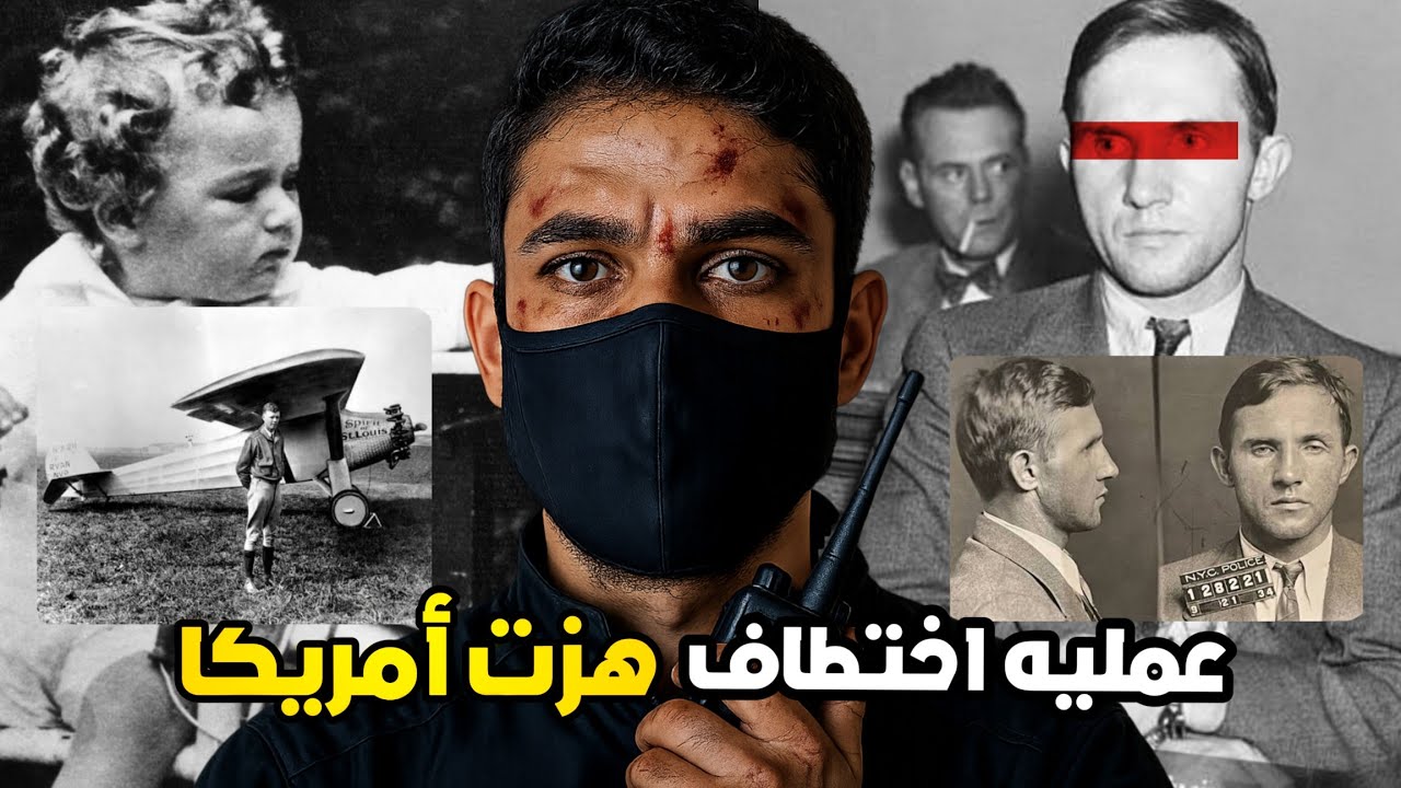 قصه اختطاف ابن الطيار  الامريكي تشارلز ليندبيرغ 🚨🔥