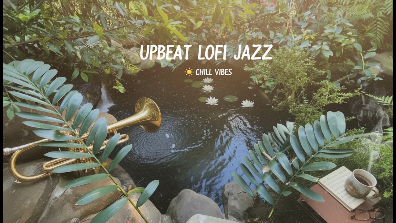 Upbeat LoFi Jazz ☕ Fresh Start Morning Music for Work, Study & Productivity