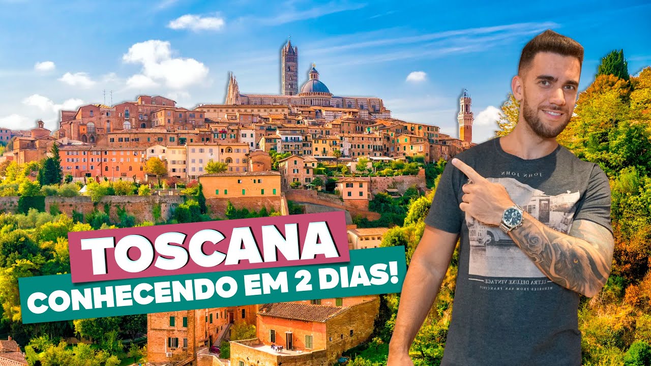 Como conhecer a TOSCANA em 2 dias, saindo de Florença! Roteiro pelas melhores cidades da Itália!