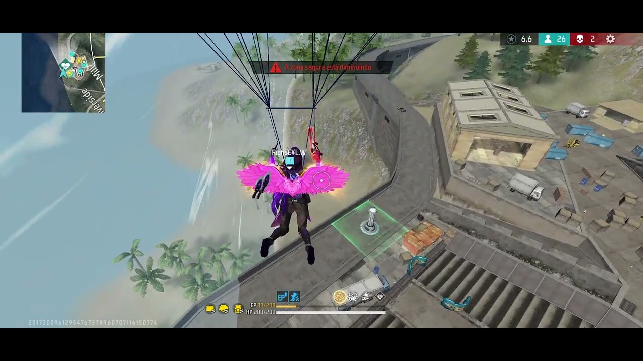 Free Fire, quando voc&ecirc; &eacute; ruim, mas os outros s&atilde;o piores