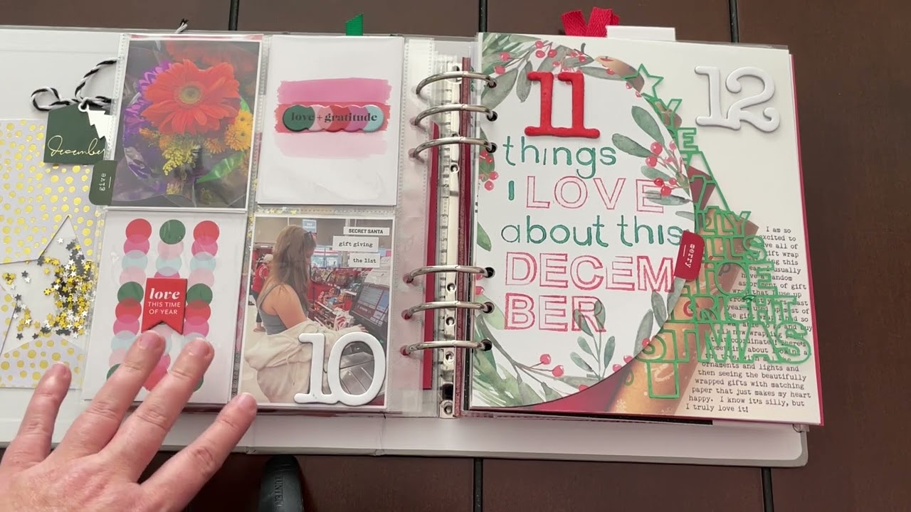 December Daily 2021 Flip Through