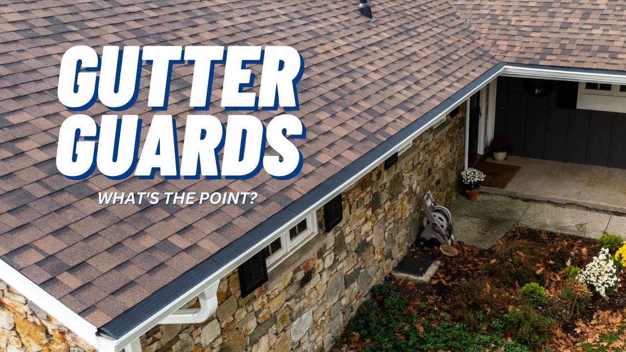 Gutter Guards - What's the Point? - Raindrop Gutter Covers