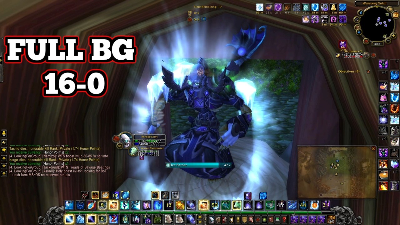 16-0 Solo PvP Frost Mage Cataclysm Classic