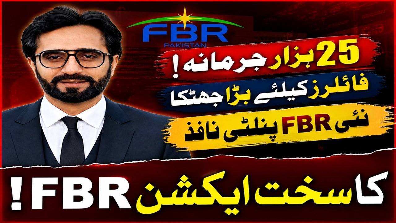 Budget 2026-27 Pakistan: Rs. 25,000 Penalty for Late Filing | Non-Filers BANNED from Property & Car